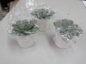 lot 269 image: 3 Artificial Plants...