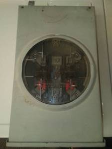200 Amp Main Electrical Box.