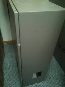Large metal Main Box.  3 x 3 x 1 ft.