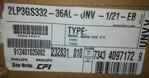 Phillips Day � Brite, New in box, 2x4 recessed light