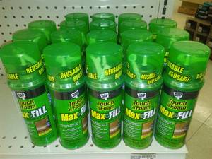 lot 465 image: DAP Touch n Foam Max Fill Expanding Sealant, 12 oz each (19) $190 retail