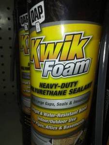 lot 469 image: Dap Kwik Foam Polyurethane Sealant, 24 oz (4)