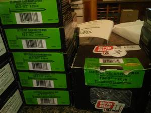 lot 479 image: Grip Rite Common Nails and More 8D-2  in.  (9) 1 lb. ea