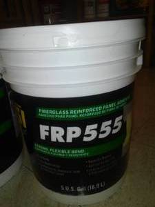 lot 519 image: DSI Fiberglass Reinforced Panel Adhesive, FRP555, New, 5 gal. $95 retail