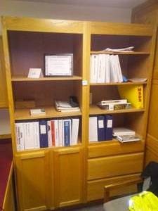 lot 543 image: Cupboard and Wall Units (2)