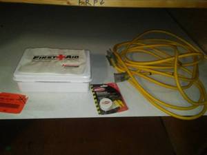 lot 600 image: FRP Panel, Extension Cord and more.