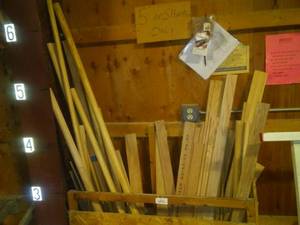 lot 602 image: Misc. Lengths Handrail, Trim and more.
