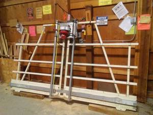 lot 603 image: Milwaukee Panel Saw 110 VOLT