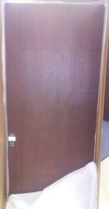 lot 138 image: Bayer 36 in. Pre-finished Exterior Standard Door. We just opened the box