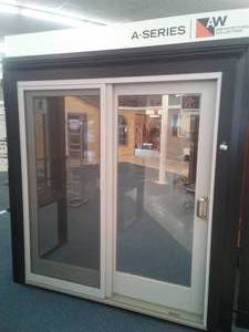 lot 182 image: New Anderson A-Series Architectural Collection Gliding Door Window.