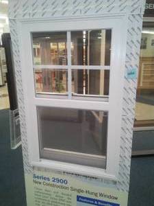 lot 191 image: Silverline 2900 Series Single Hung Window