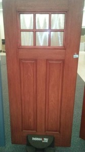 lot 200 image: ThermaTru Door.  36in. Exterior