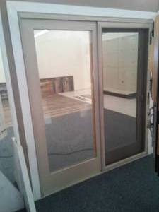 lot 205 image: Marvin Gliding Door, 70 in. opening