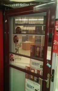 lot 216 image: Larson Storm Door  New