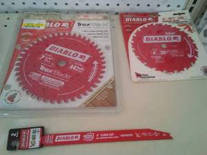 lot 237 image: Diablo Saw Blades 7 ,6 in. (3)