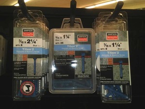 lot 246 image: Simpson Cement Screws