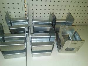 lot 265 image: Simpson Post Base 4x4 (12) $300 retail