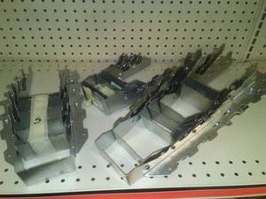 lot 266 image: Misc. Joist Hangers. (19) $50 Retail