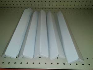lot 270 image: Aluminum 12 in. H Moulding 76 in. x 12, & Siding Corners (12 in.) over 100 qty lapboard siding connectors