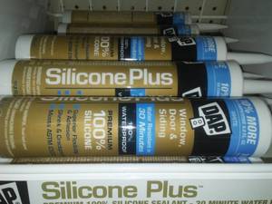lot 434 image: Dap Premium Silicone, Clear, 10.8 oz. ea. (11).