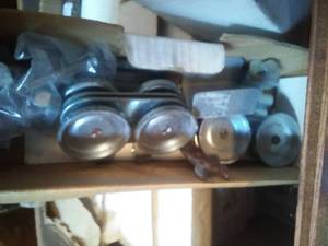 lot 631 image: New in box - Hanger Ball Bearing truck Extension cords,wheel chocks.