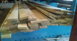 lot 665 image: 1x4x16 (50) Pine Boards.