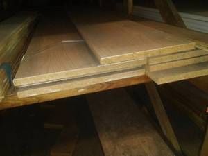 lot 698 image: Tongue and Groove, laminate shelving and more