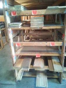 lot 709 image: 8 foot length, (2x12) 2x10s 2 x8s 1x10, 1 x 8s