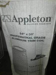 lot 715 image: Nomar Aluminum Trim Coil 24 x 50 ft