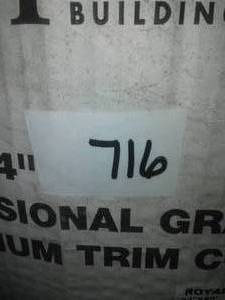 lot 716 image: Nomar Aluminum Trim Coil 24 x 50 ft