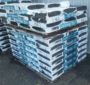 lot 735 image: IKO Cambridge Shingles Patriot Blue Bundles