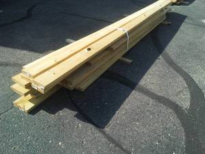 lot 756 image: Green Treated 2x8, 2x6, and more.LKIE HERE