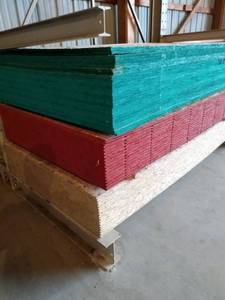 lot 290 image: LATE ADDITION  OSB pallet big lot