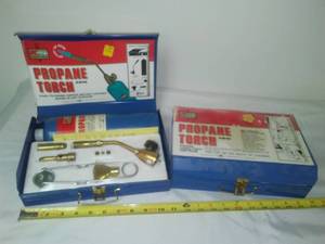 lot 491 image: 2 Propane torch Kits - one new