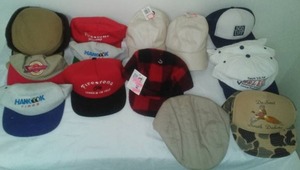 lot 493 image: 15 Hat Caps - all like new with & without tags.