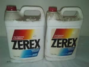 lot 496 image: 2 gallons Zerex Antifreeze coolant