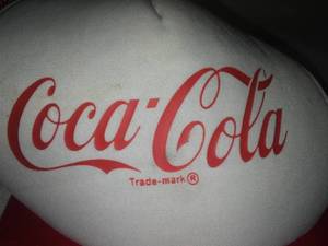 lot 497 image: Vintage Coca - Cola Cap hat  NEW