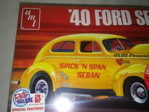 lot 336 image: New model car kit 40 Ford Gasser, AMT.