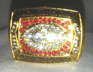 lot 354 image: Washington Redskins Super Bowl Ring