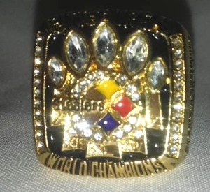 lot 392 image: Pittsburgh Steelers Super Bowl Ring