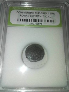 lot 420 image: Roman Coin Constantine the Great Era circa 330 A.D. Authentic.