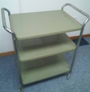 lot 359 image: Vintage roller cart