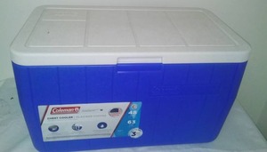 lot 364 image: New Coleman 48 quart cooler.