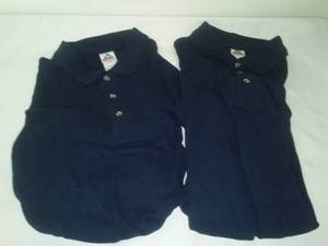 lot 366 image: 2 Polo Golf shirts New - Navy XL, 2XL