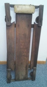 lot 377 image: Vintage mechanic creeper  amazing condition.