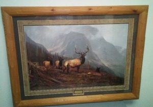 Book Cliff Elk I by Michael Coleman,