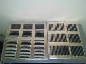 5 metal vents soffit or other