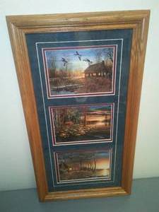 Terry Redlin Trio Set.