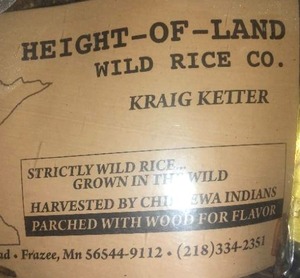 Gift Basket - Soups, Wild Rice, Syrups (Chokecherry and Maple).