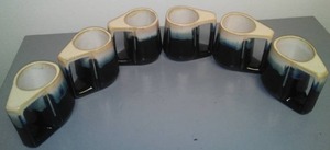 Stoneware Mugs (6)